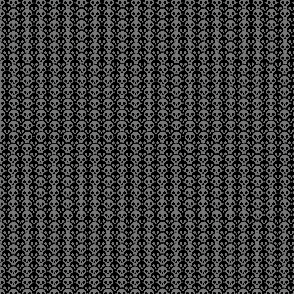 tiny skull pattern