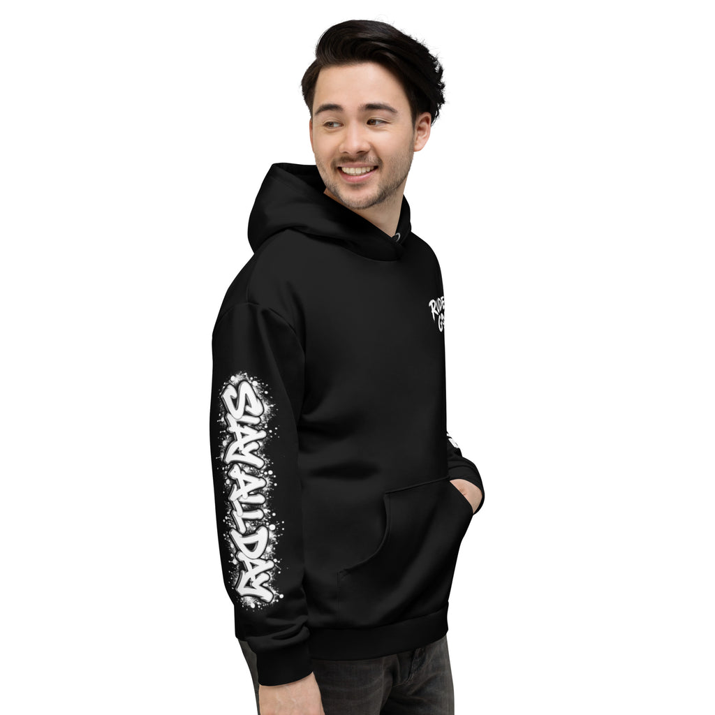 SLAY THE DAY Skull Golf Hoodie — right side view