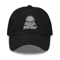LEGEND — Embroidered Skull Golf Hat — front view