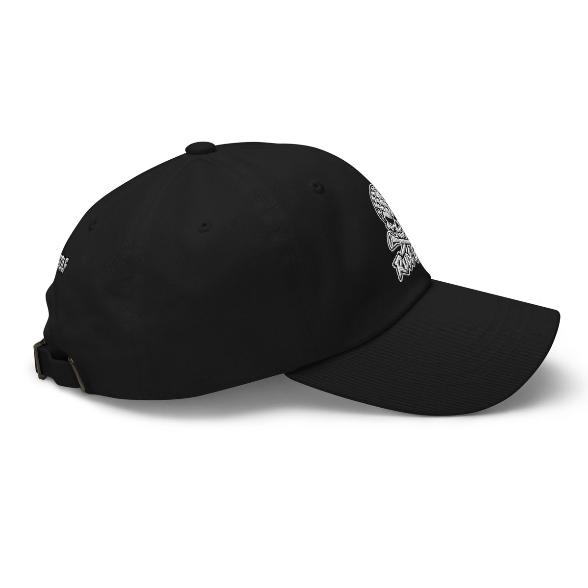 LEGEND — Embroidered Skull Golf Hat — right side view