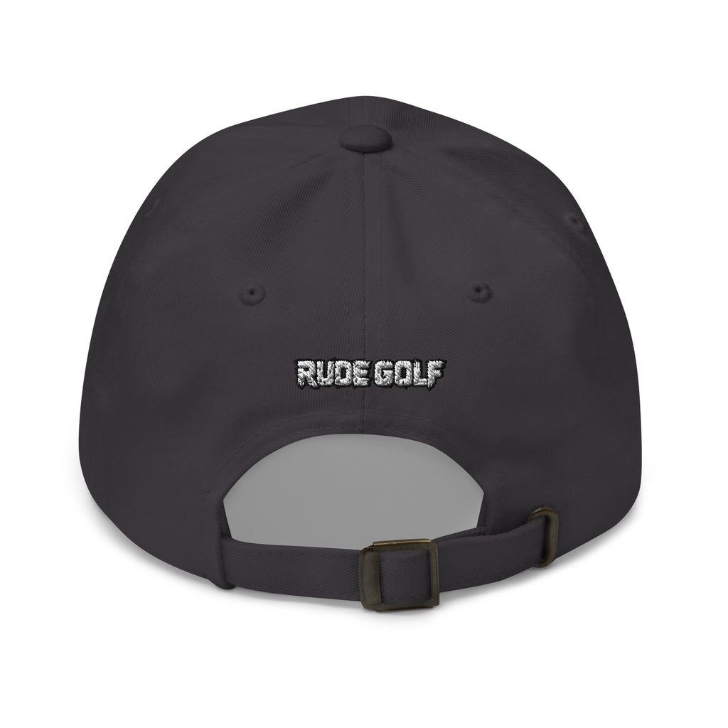 LEGEND — Embroidered Skull Golf Hat — back view