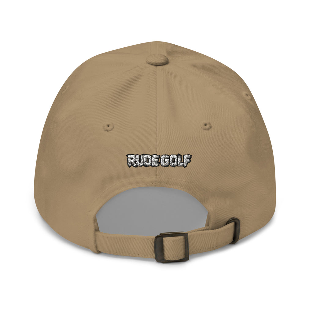 LEGEND — Embroidered Skull Golf Hat — back view