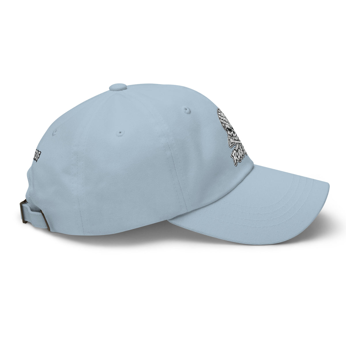 LEGEND — Embroidered Skull Golf Hat — right side view