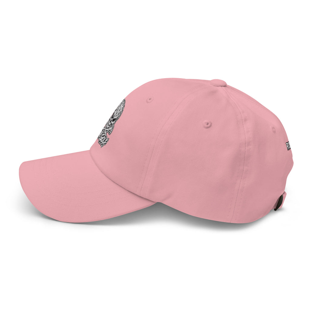 LEGEND — Embroidered Skull Golf Hat — left side view
