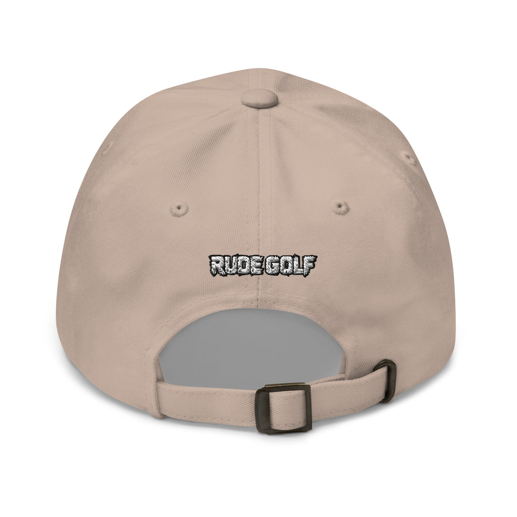 LEGEND — Embroidered Skull Golf Hat — back view