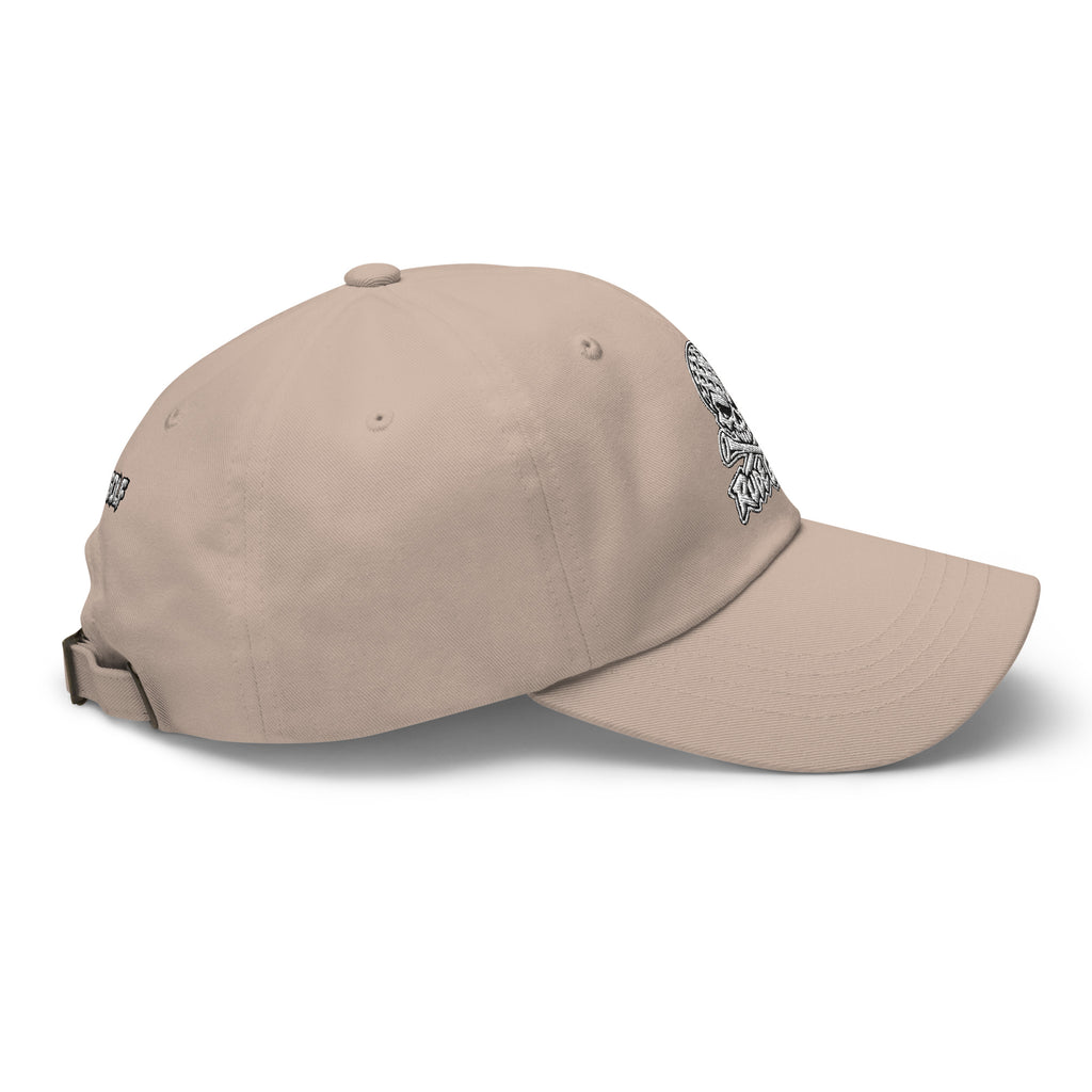 LEGEND — Embroidered Skull Golf Hat — right side view