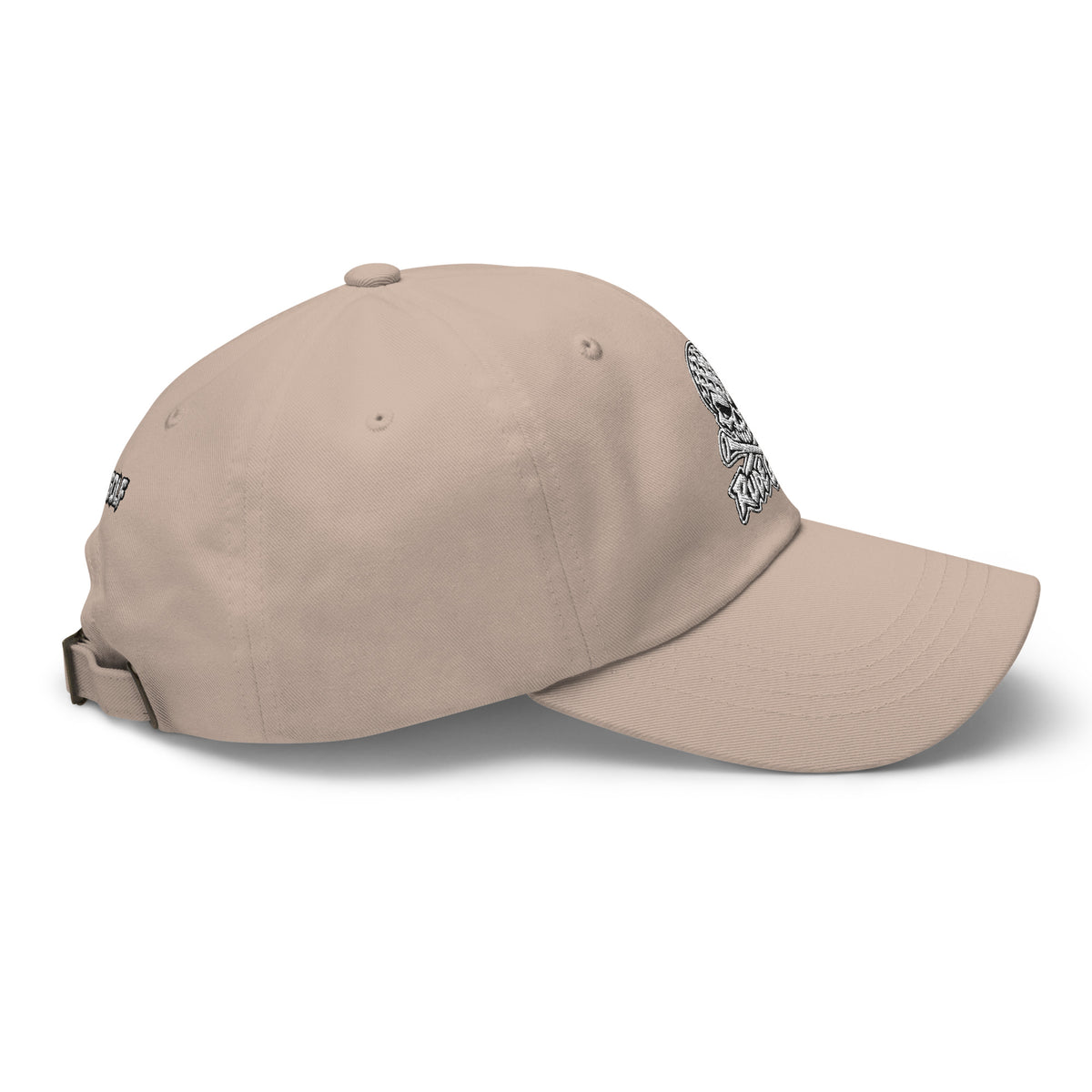 LEGEND — Embroidered Skull Golf Hat — right side view