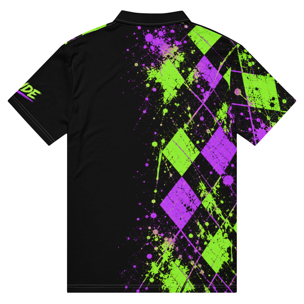 GREEN FEES — Zombie Golf Polo — back view