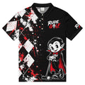 BLOOD ON THE FAIRWAY — Vampire Golf Polo — front view