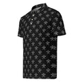 DEAD MAN — Skull & Crossed Clubs Golf Polo — left front view